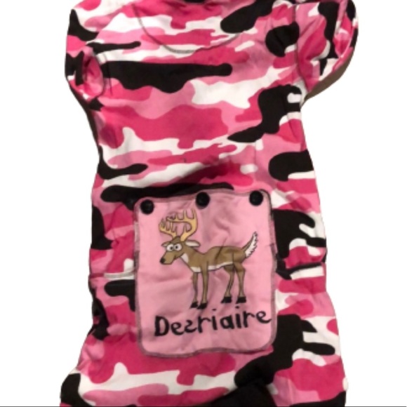 Deer 🦌 camouflage Essentials Adult Onesie S - Picture 3 of 3